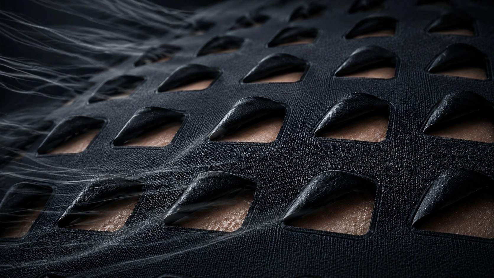 breathable-fabric-vent-structure-material-closeup-06 breathable fabric vent structure material closeup for oem apparel